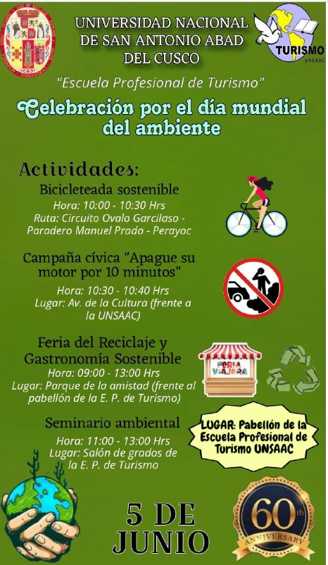 ACTIVIDADES POR EL DIA DEL AMBIENTE