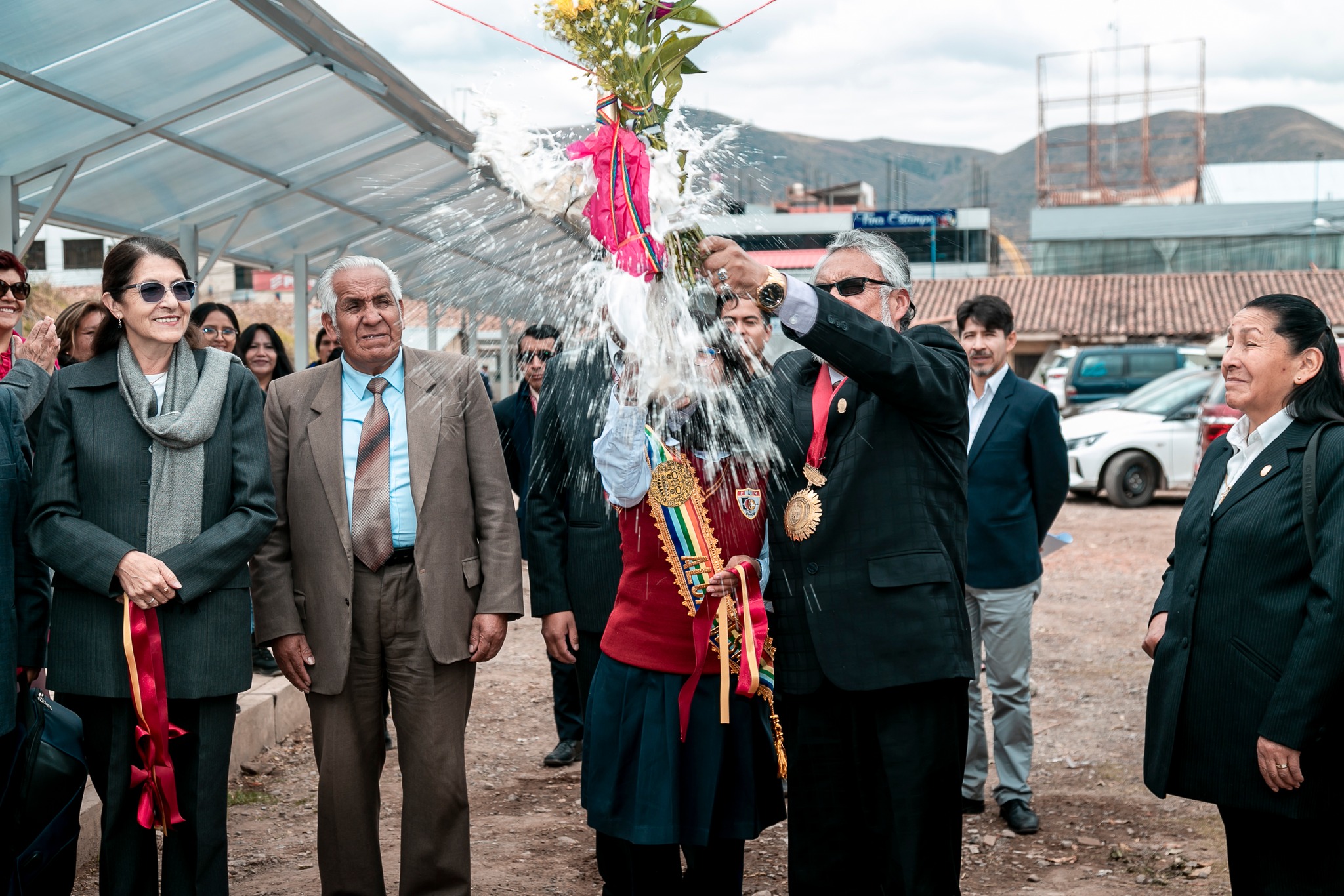 REINAUGURACIÓN DE INFRAESTRUCTURA DE LA I.E FORTUNATO L. HERRERA POR SU 76° ANIVERSARIO