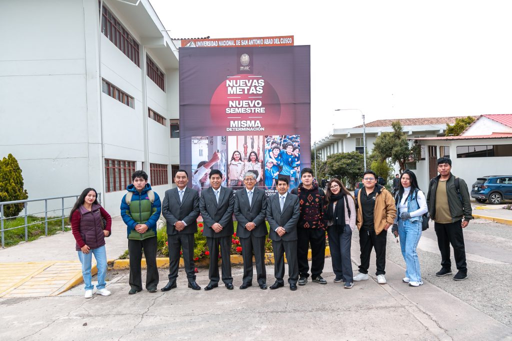 UNSAAC da inicio oficial al semestre académico 2026-I con bienvenida a su comunidad estudiantil